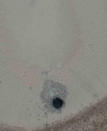 46 yıl sonra ortaya çıktı: Gölet çöktü, su yer altından başka noktadan çıktı