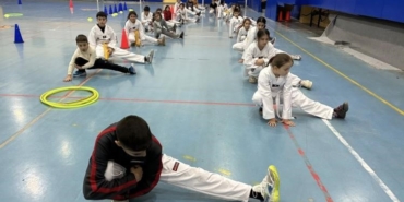 Bilecik’te tekvandocuların performansı yoğun antrenmanlarla yükseliyor