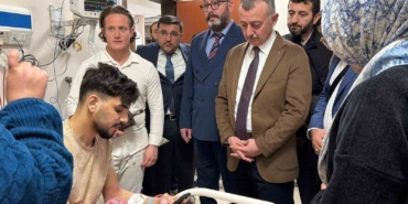 Gazze’den Mısır’a sığınan aileler aynı sofrada buluştu