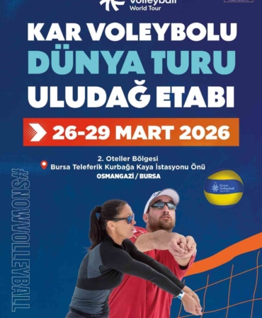 Uludağ İçecek Türk A.Ş., Uludağ’da düzenlenecek 2026 FIVB Kar Voleybolu Dünya Turu’nun sponsoru oldu