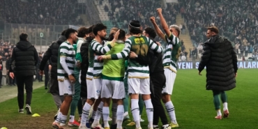 Bursaspor’dan şampiyonluk yarışında kritik galibiyet