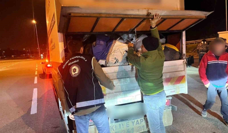 Bursa’da geniş kapsamlı göçmen operasyonu