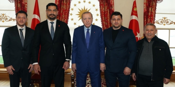 Cumhurbaşkanı Erdoğan, Taha Akgül’ü kabul etti