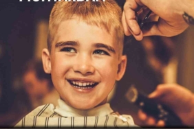 Çocukların bayram tıraşı muhtardan..!