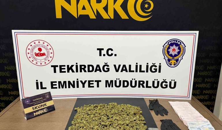 Tekirdağ’da uyuşturucu operasyonu: 10 kişi tutuklandı