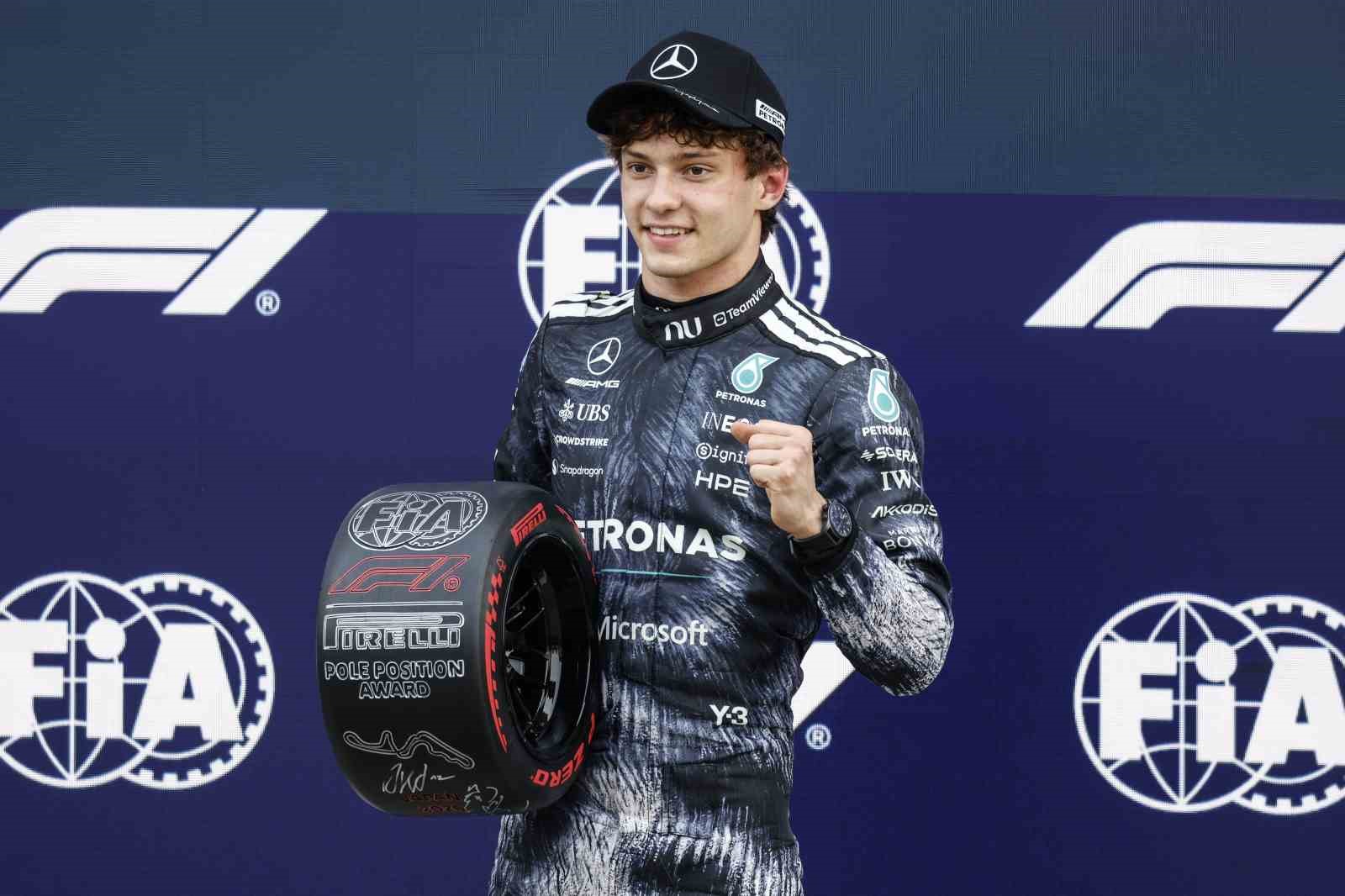 Japonya Grand Prix’sinde pole pozisyonu Kimi Antonelli’nin