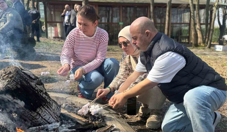 Engelsiz hobi atölyeleri öğrencileri doğa etkinliğinde buluştu