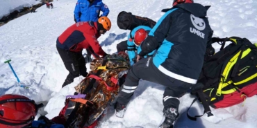 Uludağ’da çığ arama kurtarma tatbikatı gerçekleşti