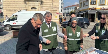 Babaeski’de Yeşilay bilgilendirme standı kuruldu