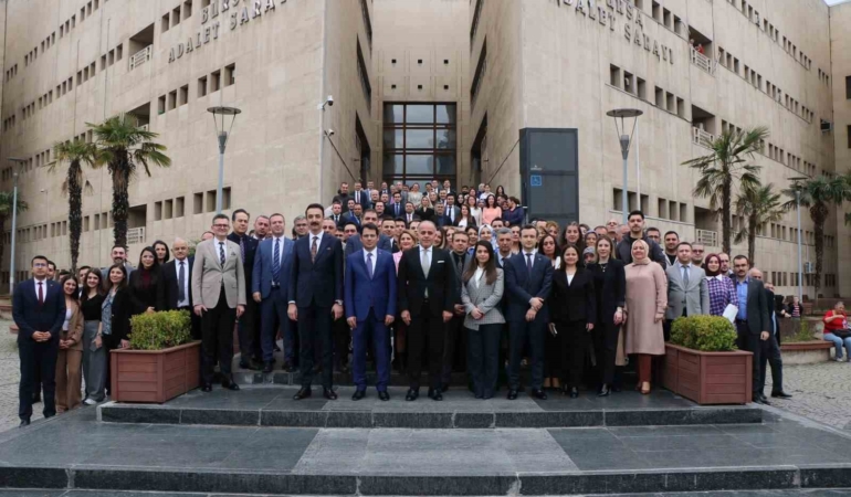 Adli Yargı Komisyonu Başkanı Bilen Bursa’ya veda etti