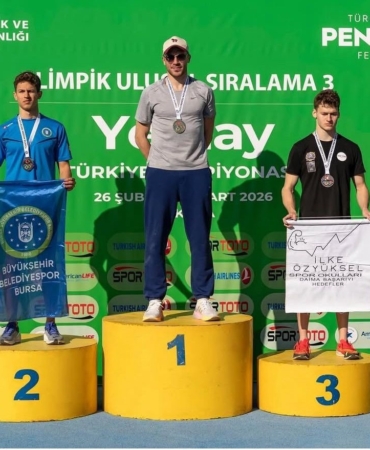 Bursalı sporcu Türkiye ikincisi oldu