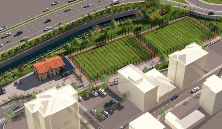 Ümraniye’de modern spor tesisi için geri sayım başladı