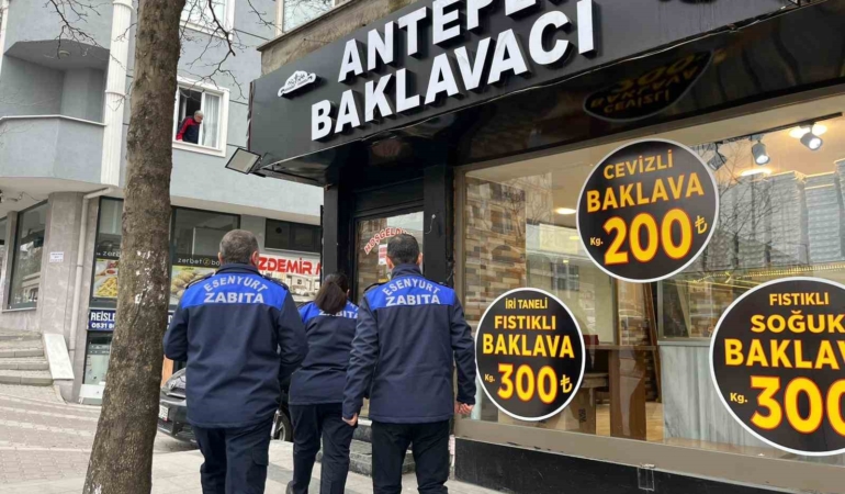 Esenyurt’ta sağlıksız üretim yapan işletme mühürlendi