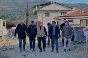 Bilecik’te yangının ardından başlatılan TOKİ konutları tamamlanma aşamasına geldi