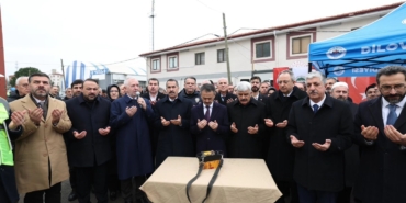 Dilovası Müftülük binasının temeli atıldı