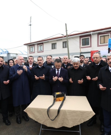 Dilovası Müftülük binasının temeli atıldı