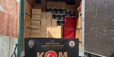 Bursa’da 6 milyon 360 bin kaçak makaron ele geçirildi