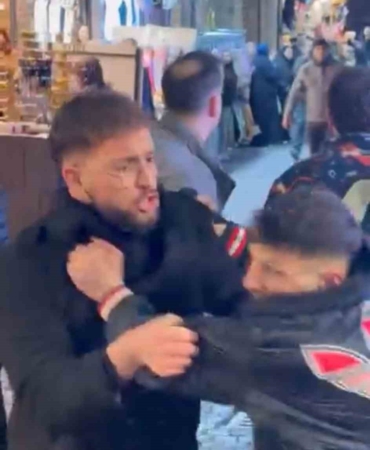 Kapalı Çarşı’da meydan muharebesi... Onlarca kişi birbirine girdi