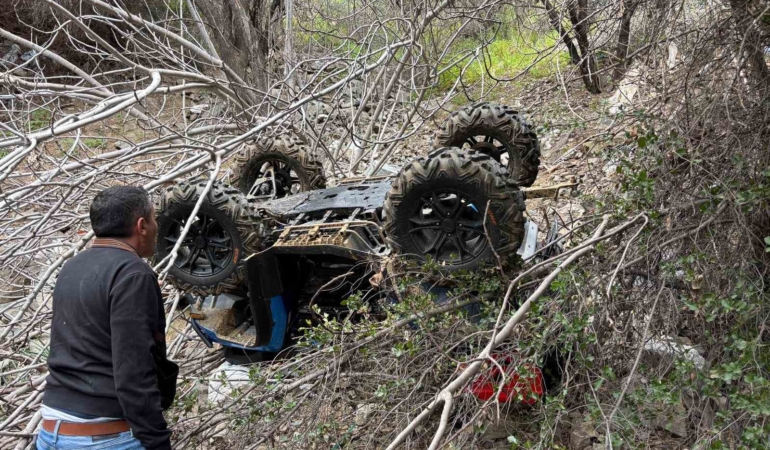 Balıkesir’de ATV kazası: 2 yaralı