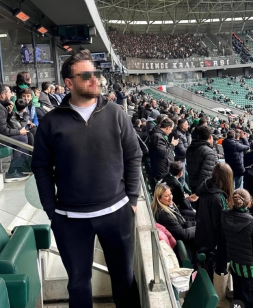 Kocaelispor tribünündeki kaçak Beşiktaşlı için suç duyurusu