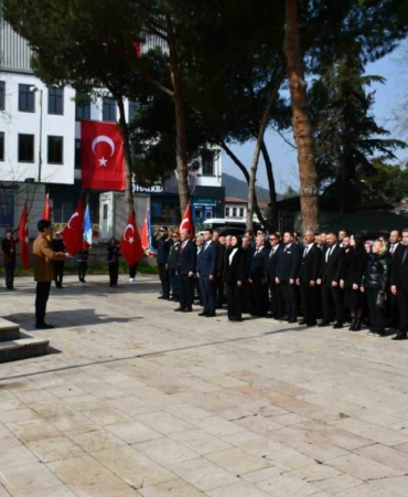 Osmaneli’nde Çanakkale Zaferi’nin 111. yıl dönümü kutlandı
