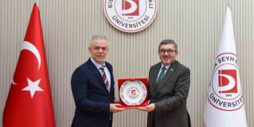 KKTC Ankara Büyükelçisi Korukoğlu’dan Rektör Kaplancıklı’ya ziyaret