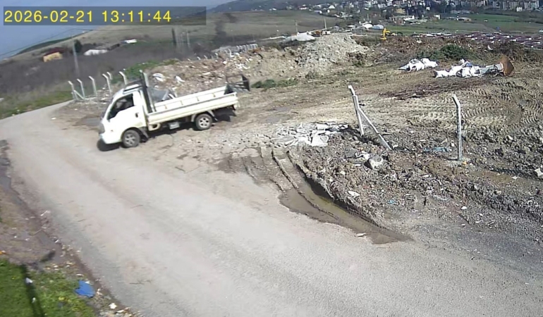 Yalova’da kaçak moloz dökümüne fotokapanlı ceza