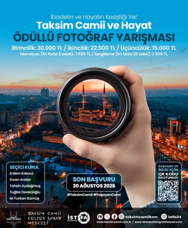 "Taksim Camii ve Hayat" fotoğraf yarışması başladı