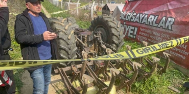 Bursa’da devrilen traktörün altında kalan sürücü hayatını kaybetti