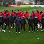 A Milli Takım, Kosova yolculuğu öncesi Riva’da çalıştı