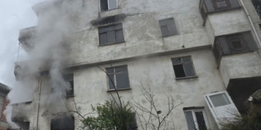 Mudanya’da apartmanda yangın paniği
