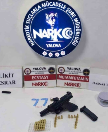Yalova’da uyuşturucu operasyonunda 4 tutuklama