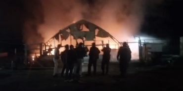 Bursa’da çiftlikte yangın: 580 kanatlı hayvan telef oldu