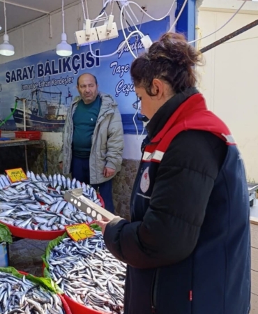 Tekirdağ’da su ürünleri denetimi aralıksız sürüyor