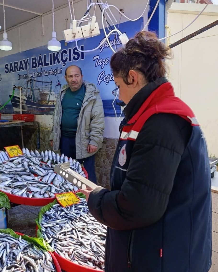 Tekirdağ’da su ürünleri denetimi aralıksız sürüyor
