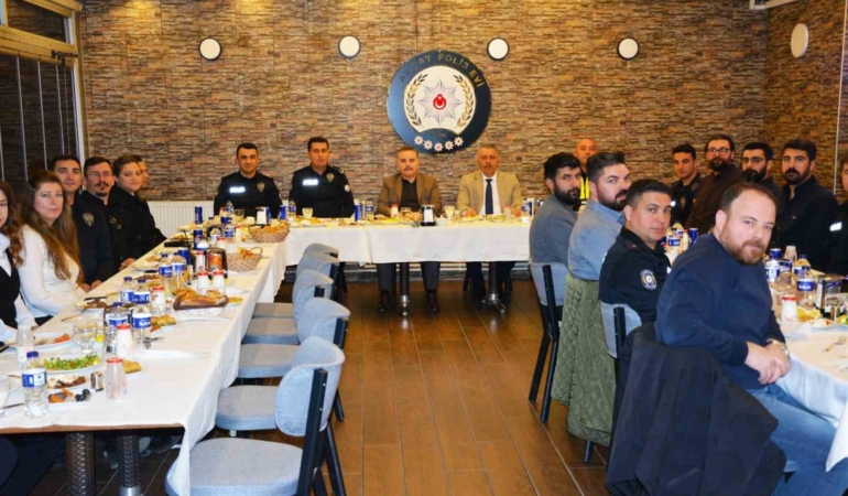 Kaymakam Odabaş, emniyet mensuplarıyla iftar sofrasında buluştu