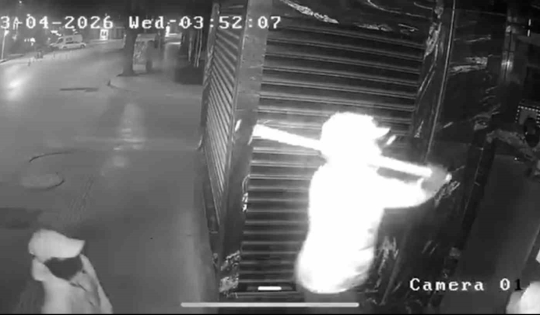 Bilecik’te 30 saniyelik kuyumcu soygununun görüntüleri ortaya çıktı