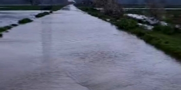 Susurluk Çayı’nda sular yükseldi