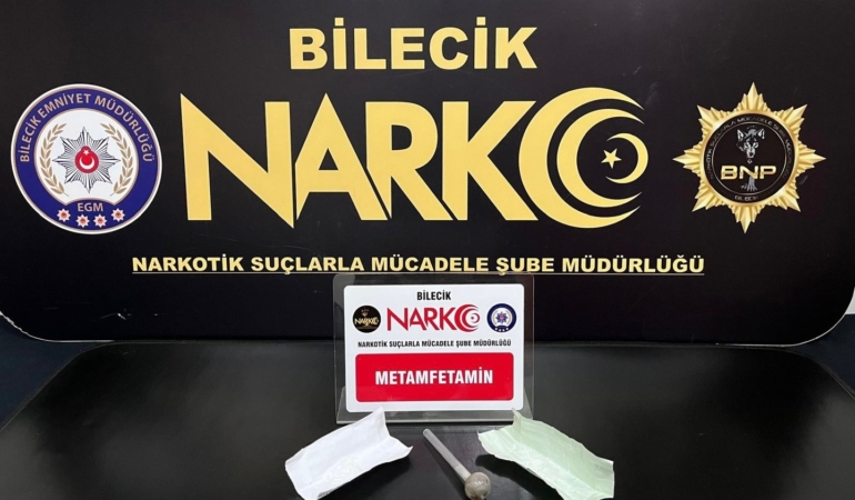 Bilecik’te uyuşturucu çıkan araca 249 bin TL ceza