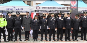 Edirne’de polis teşkilatı nostaljik sergisi ilgi gördü