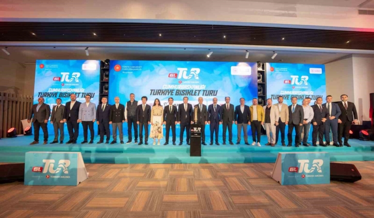 61. Cumhurbaşkanlığı Türkiye Bisiklet Turu’nun basın toplantısı yapıldı