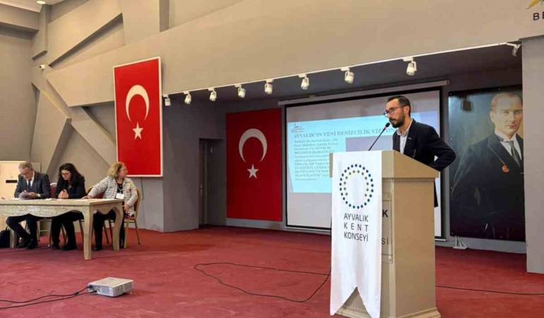 Ayvalık’ta yeni nesil yat limanı ve çekek yeri projesi tanıtıldı