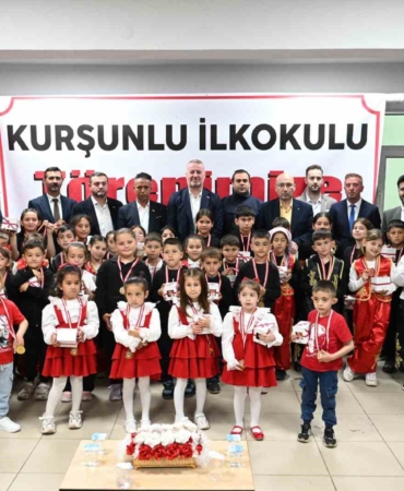 Karacabey’in köy okulunda unutulmaz 23 Nisan coşkusu