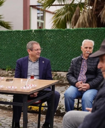 Altınova’da Başkan Ergin’den halkla samimi buluşma