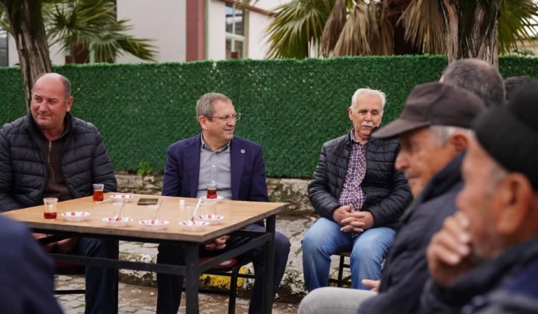 Altınova’da Başkan Ergin’den halkla samimi buluşma