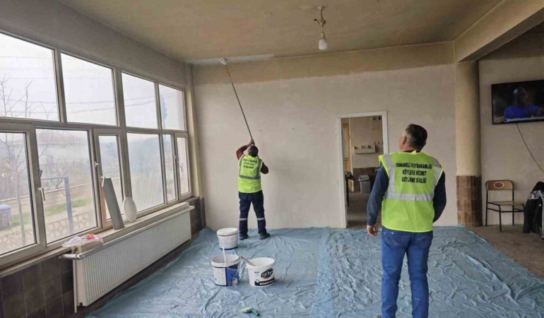 Bilecik’te köy konaklarına bakım ve onarım yapıldı