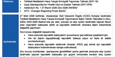 Uçuşlarda ’powerbank’ kullanımına yeni düzenleme
