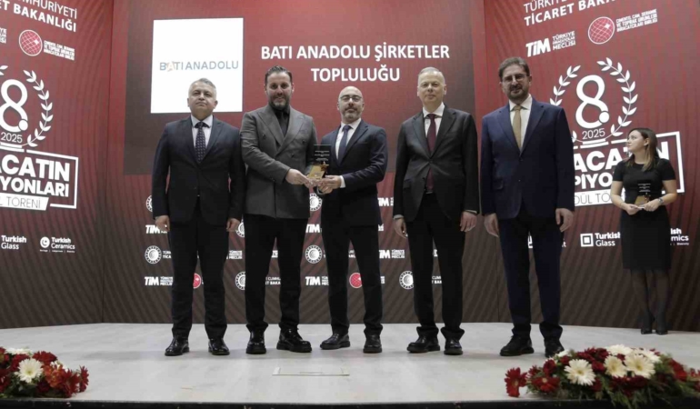 Batı Anadolu Şirketler Topluluğu’na üç ödül birden