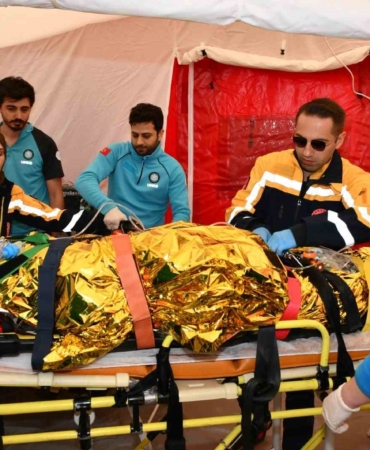 Lüleburgaz’da sel tatbikatı yapıldı