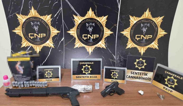 Çanakkale’de farklı suçlardan aranması olan 5 şüpheli tutuklandı